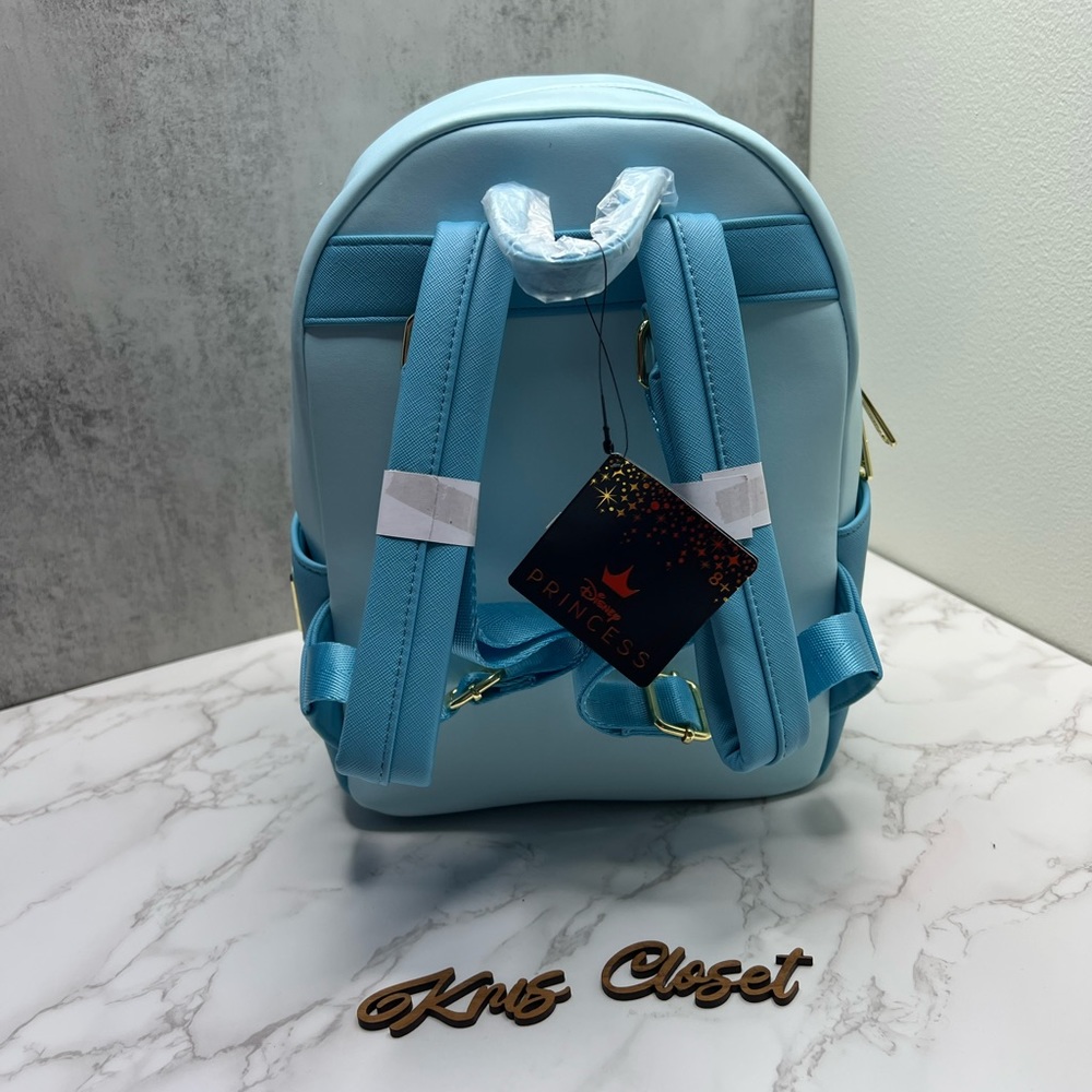 Loungefly Disney The Little Mermaid Castle Mini Backpack - Picture 6 of 12